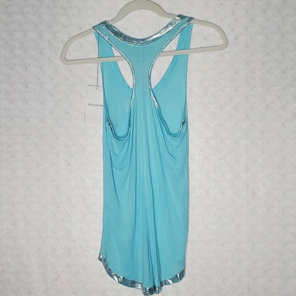 Zadig & Voltaire Racerback Tank Top NWT XS - Picture 9 of 10
